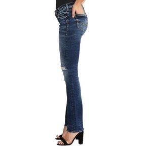 Silver Suki W29 mid‎ rise distressed jeans